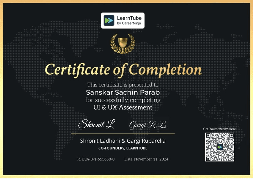 LearnTube UI/UX Assessment